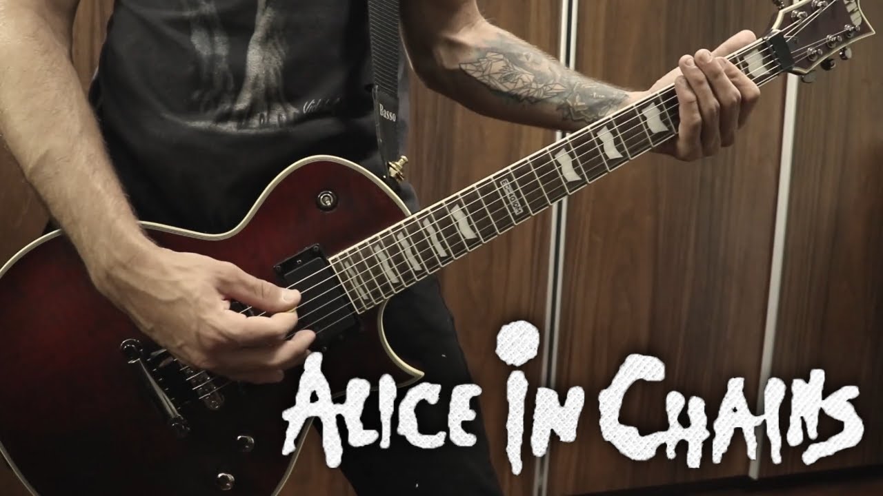 Alice in Chains - We Die Young GUITAR COVER