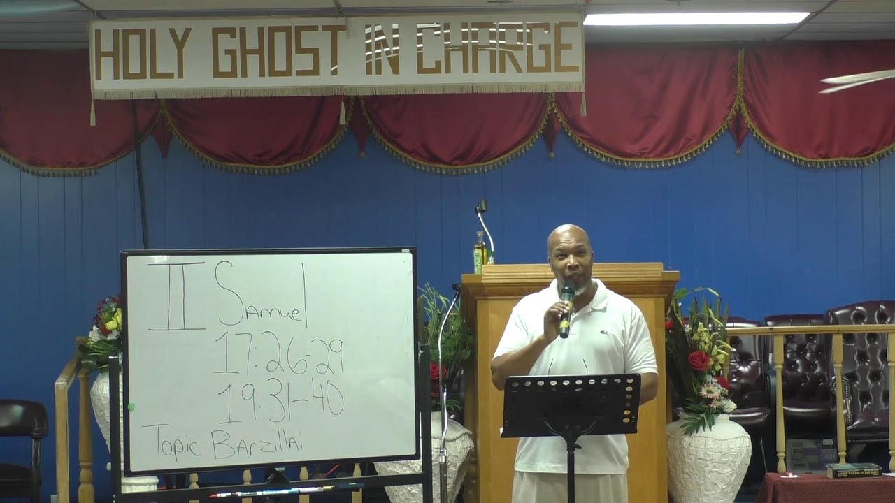 12.02.2025 //  Bible Study // II Samuel 17:26-29, 19:31-40 //  Barzillai