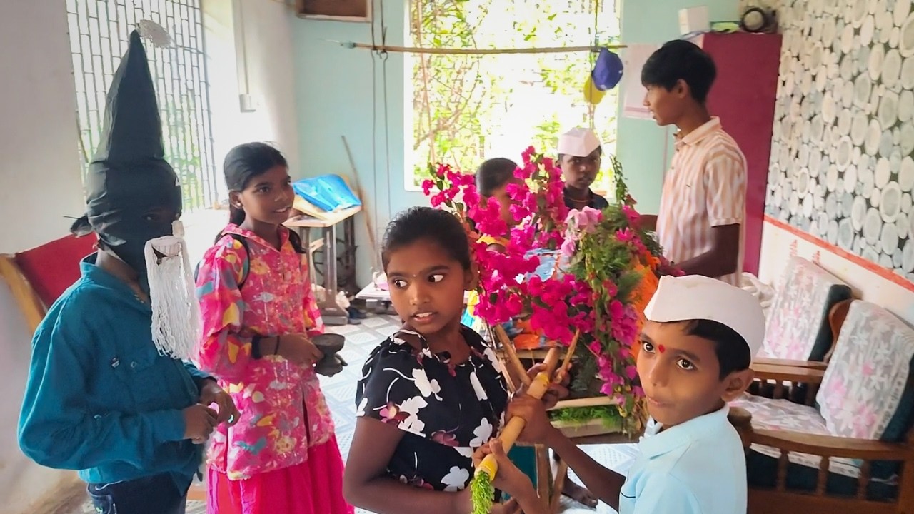 कोकणातील लहानग्यांची पालखी । शिमग्यातील मज्जा #konkan #shimga