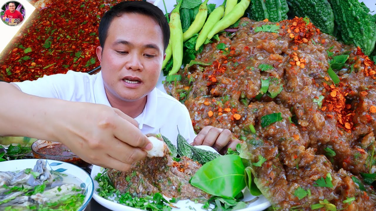 ลาบปลาเพี้ย ปลาอิตู๋ สูตรเหนียวคำข้าวหัก แกล้มมะระขี้นก ผักกระโดน แซ่บๆ คักหลาย
