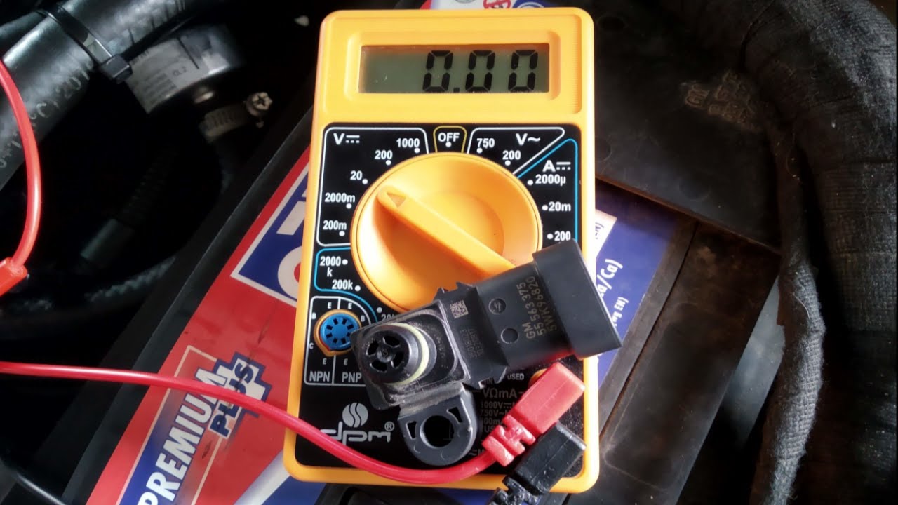 Opel Zafira B 1.8 - MAP Sensor jak sprawdzić czy działa?