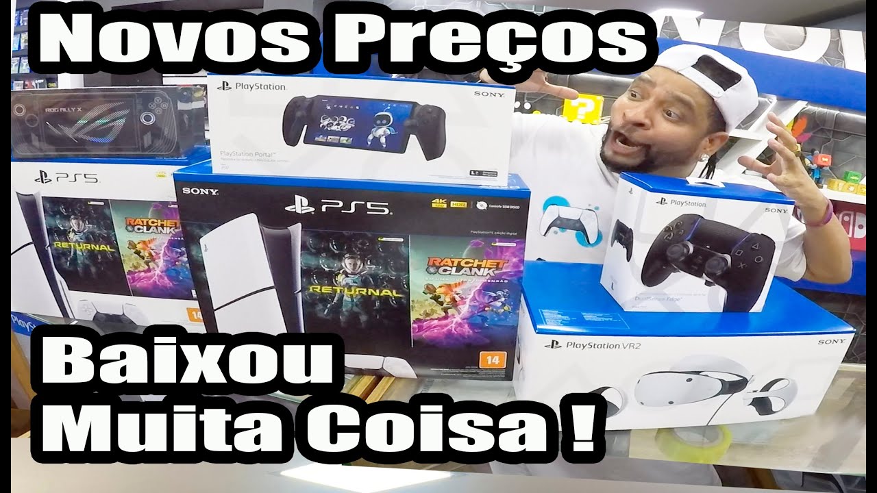 Novos Preços, Muita Coisa Baixou ! Loja de Videogame Nova Era - Santa Efigênia SP