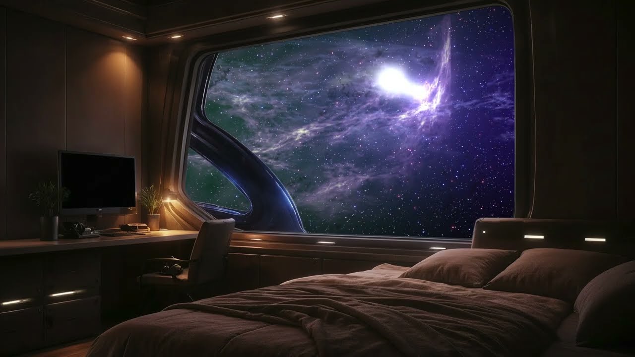 The wormhole at Far Space 7 is stable | Ambient Space Music