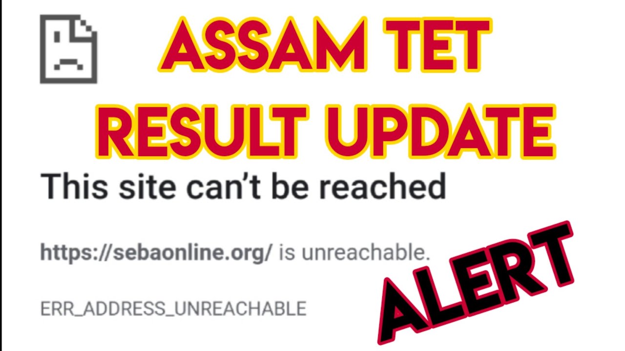 Assam tet 2021 result new update|| asaam TET result date
