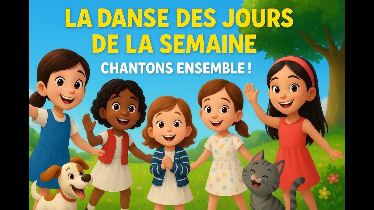 La Danse des Jours de la Semaine – Chanson éducative pour enfants