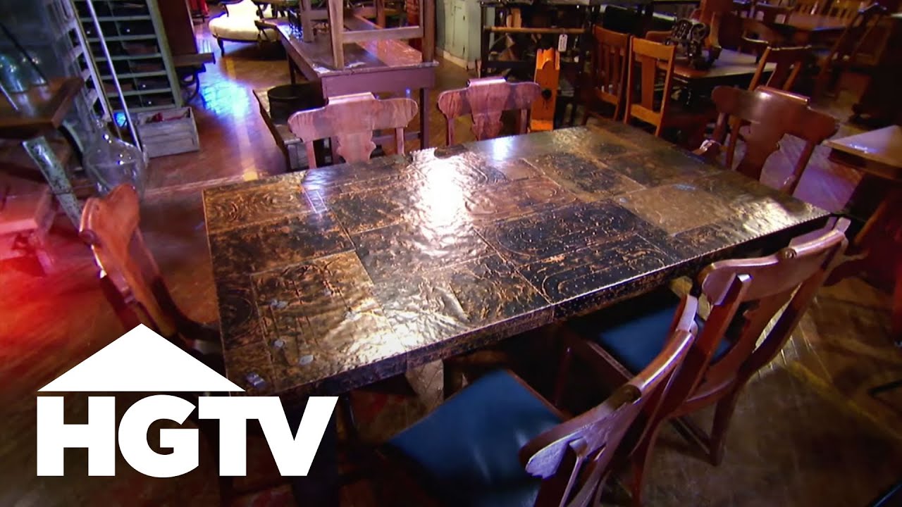 Create a Tabletop From Copper | HGTV