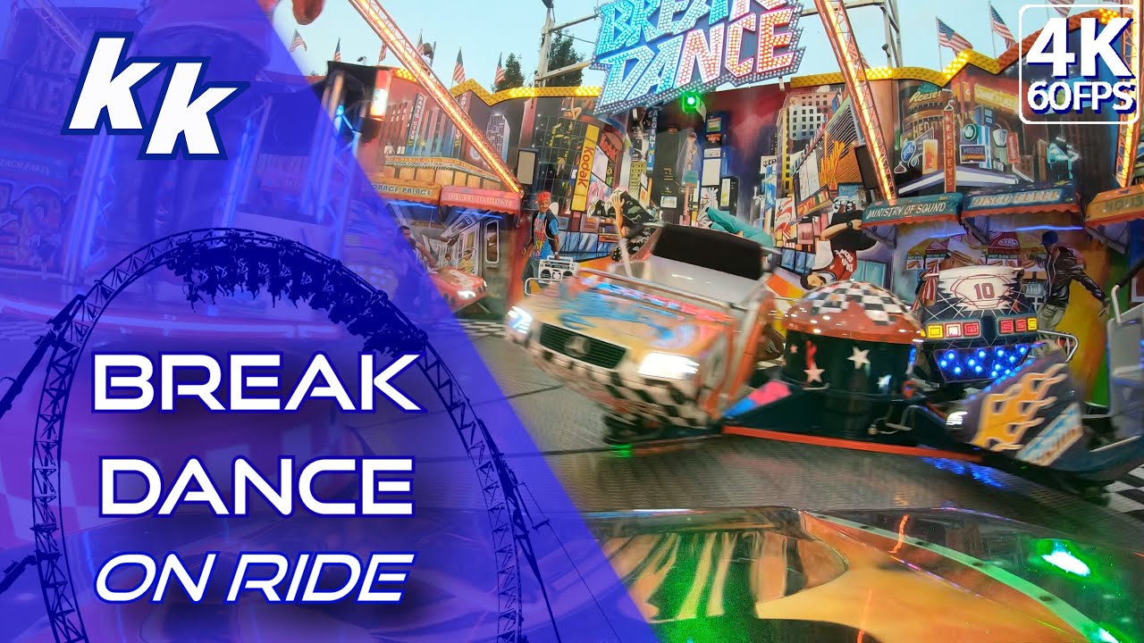 Break Dance (Marc)- Foire Kermesse de Mulhouse 2019 (On ride/4K 60 fps)