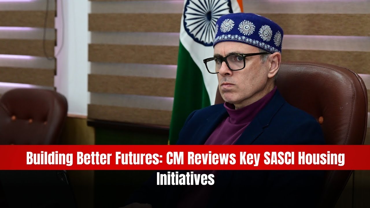  Major Boost for Urban Development! CM Reviews Key Projects Under SASCI