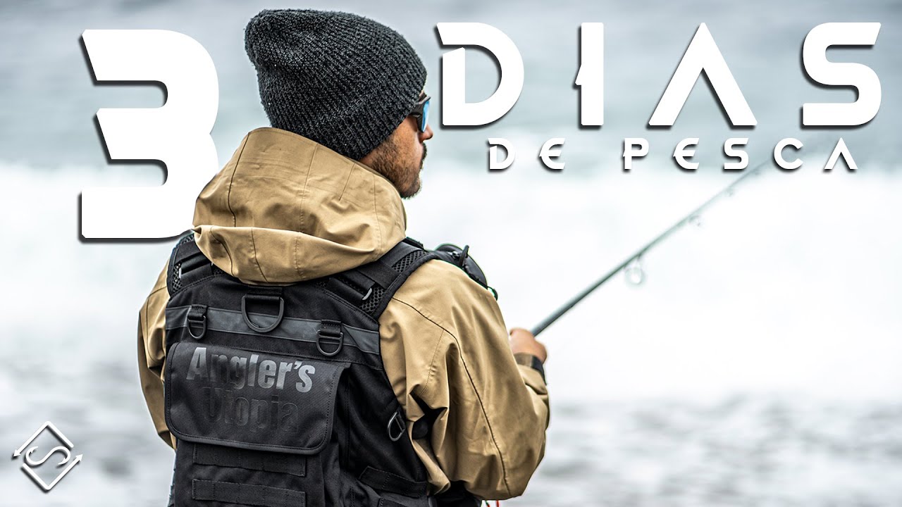 3 días de pesca - LENGUADOS en playa & roca
