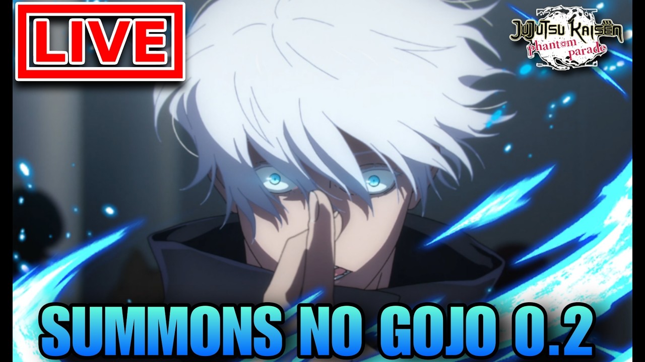 LIVE - NÃO SOBROU NADAKKKK SUMMONS NO GOJO 0.2 - JJK Phantom parade