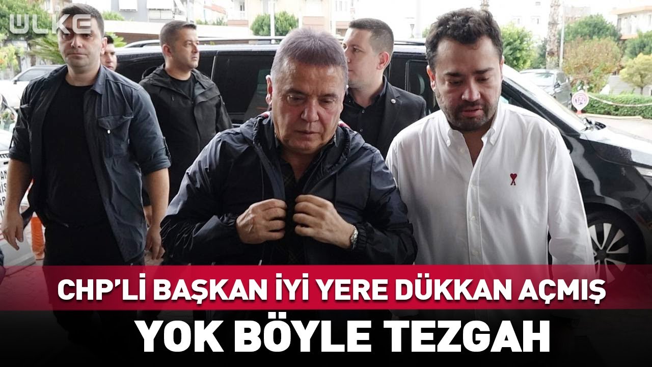 CHP'li Başkan İyi Yere Dükkan Açmış! Yok Böyle Tezgah...
