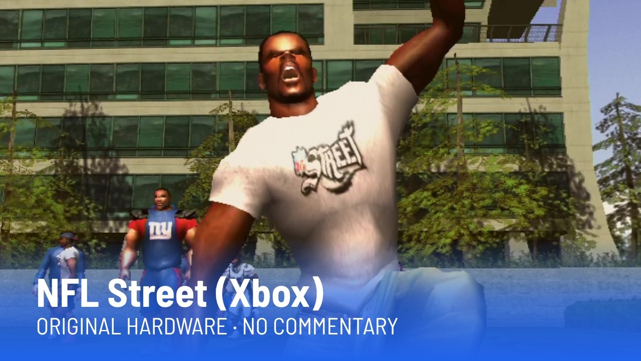 NFL Street Gameplay (Xbox) 1080p HD No Commentary
