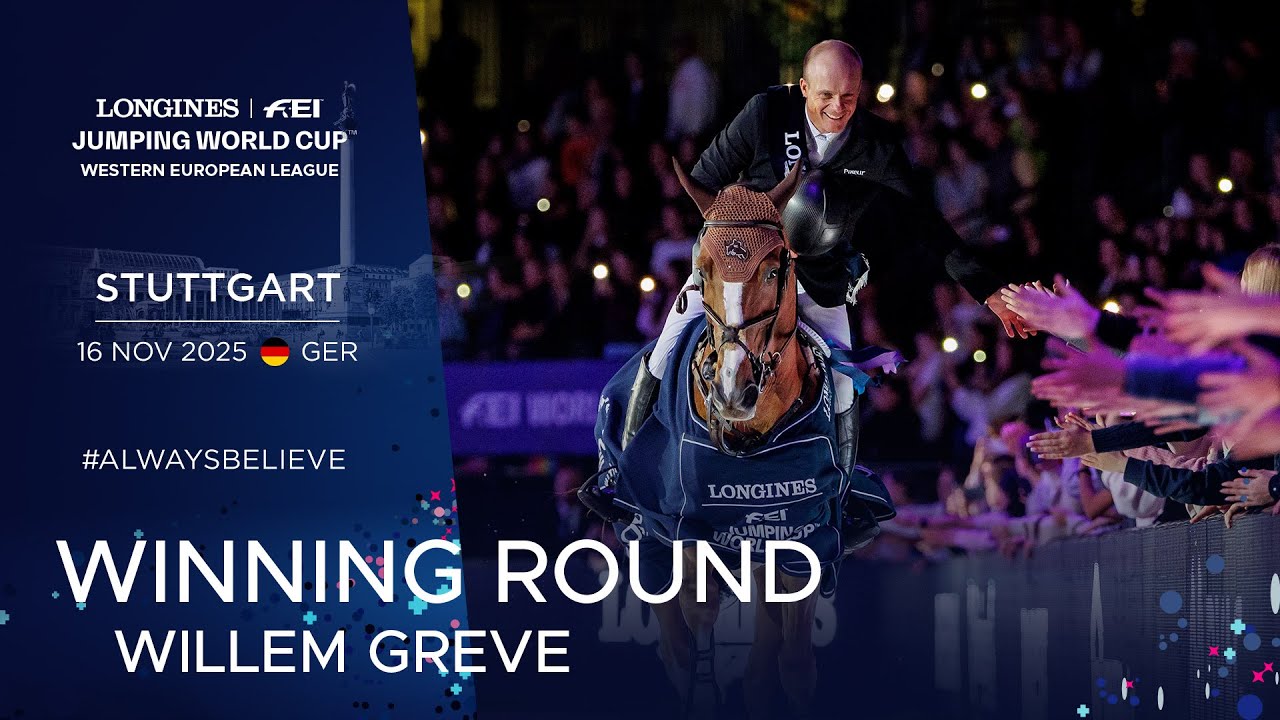 Greve gallops to glory! 🇳🇱🏆 | Longines FEI Jumping World Cup&trade; Stuttgart 2025