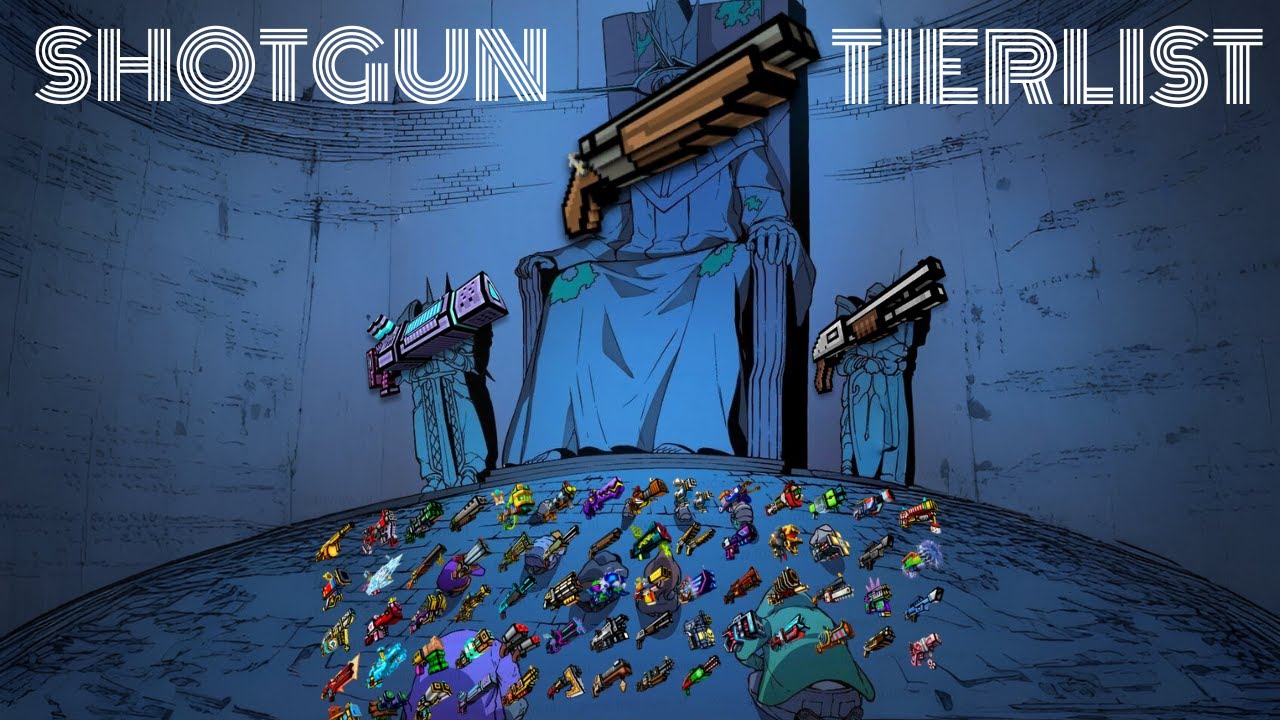All Shotgun Tierlist In Pixel Gun 3D in 2024