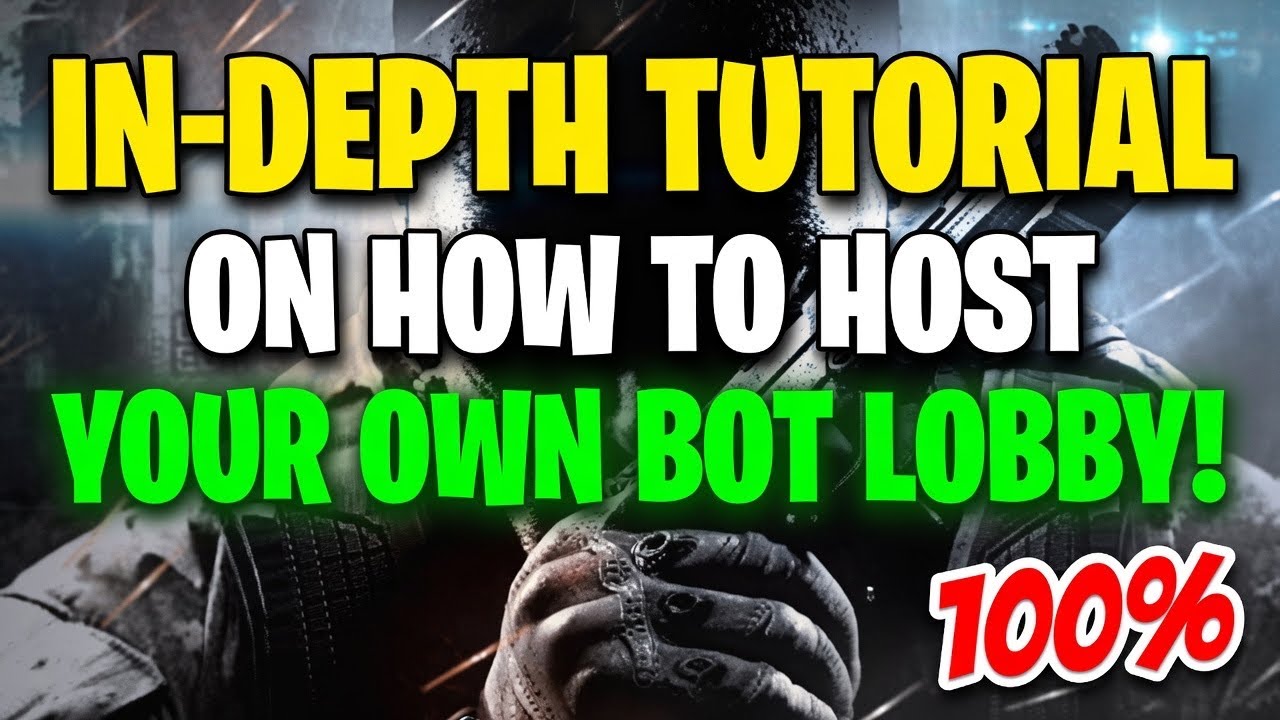INDEPTH TUTORIAL HOW TO HOST BO2 BOT LOBBIES!!!!!!!!!!! EASY