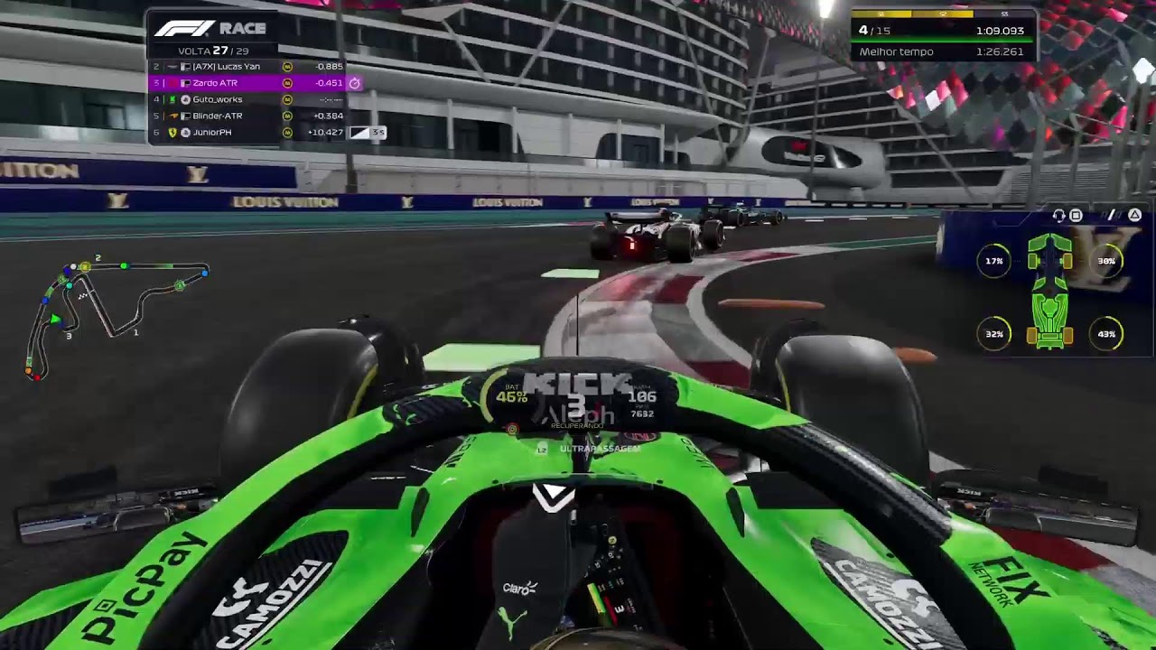 🔴 F1 25 - PS5 | AO VIVO | GP DE ABU DHABI | T4 A7X ELITE RACING | CLASSE PRO | ROUND 7