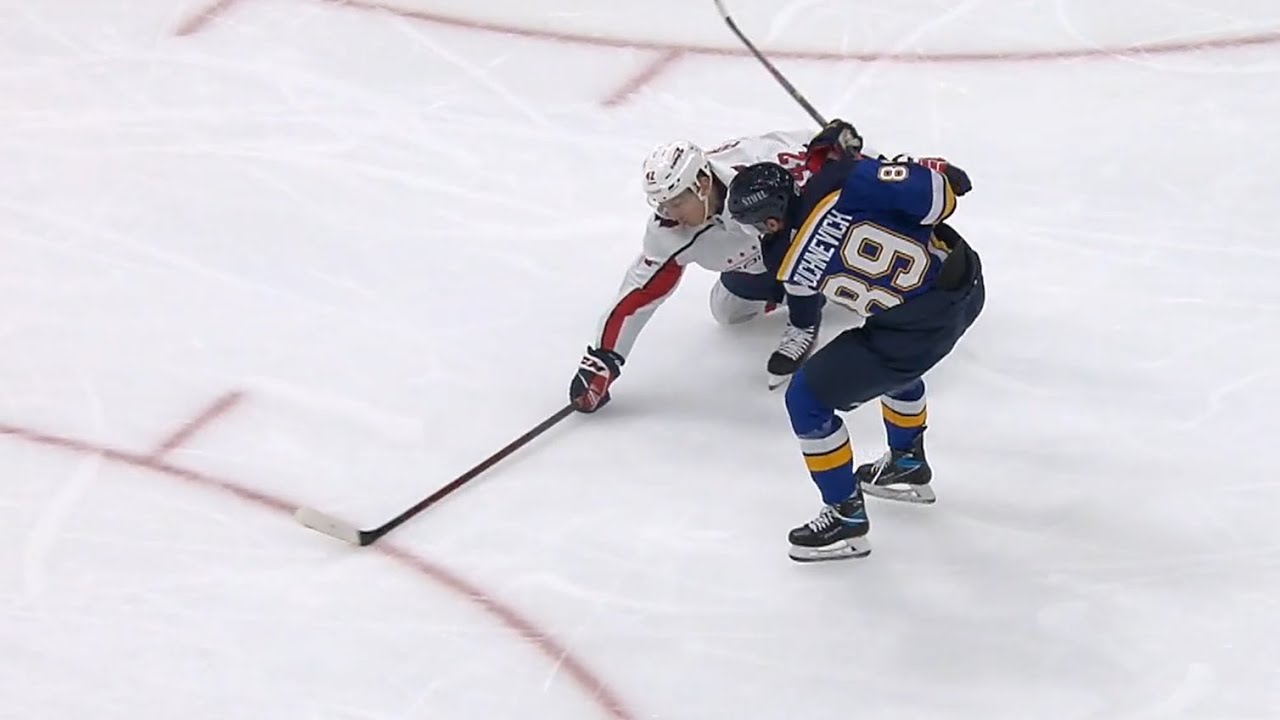 Pavel Buchnevich With The Go Ahead goal For The Blues