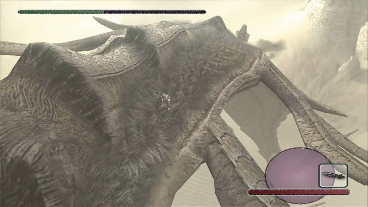 13th colossus - Shadow of the Colossus in HD 1080p with pcsx2 + cutscene after