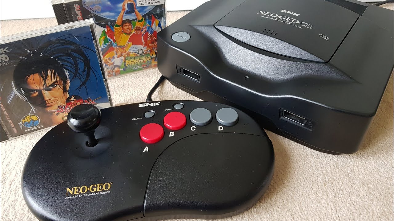 Neo Geo CD - test konsoli od SNK