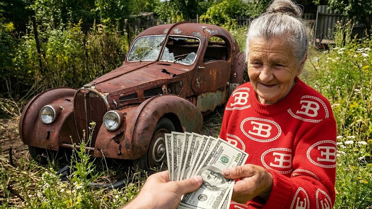 $1,000 1932 Bugatti Atlantic Found in Jungle | Epic ASMR Restoration & Full Rebuild