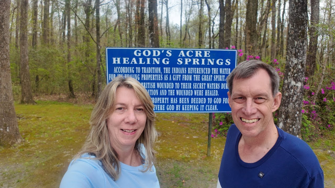 Целебные источники God's Acre в Блэквилле, Южная Каролина