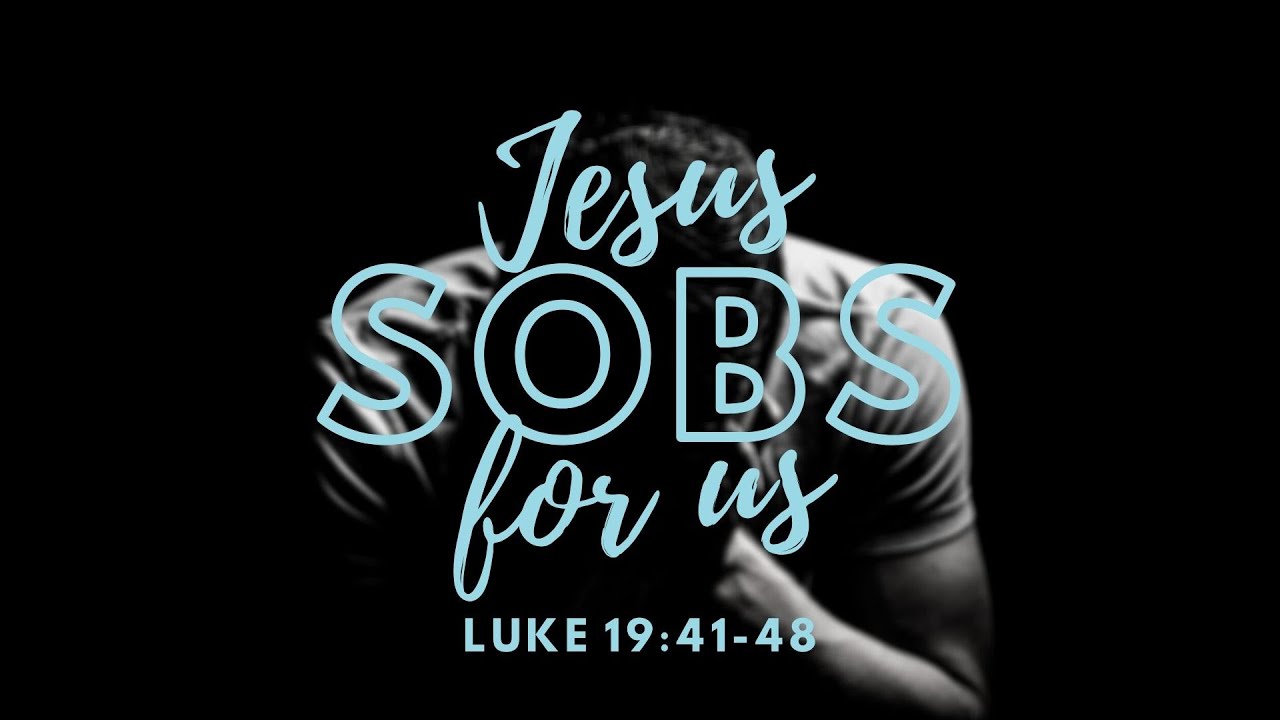 Jesus Sobs for Us | Luke 19:41-48