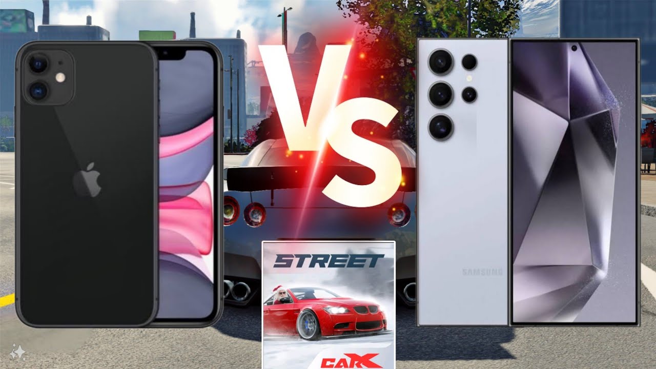CARX STREET | IPHONE 11 VS S24 ULTRA OLHA ESSE RESULTADO KKKKKKKKKKKKK
