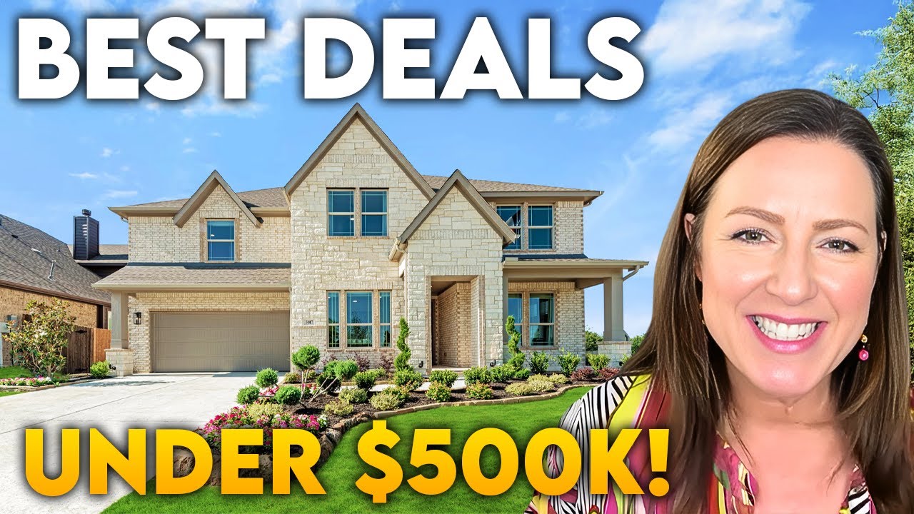 Fort Worth Texas Homes Under $500K | New Construction Deals You&rsquo;ll Want To See | Fort Worth TX Homes