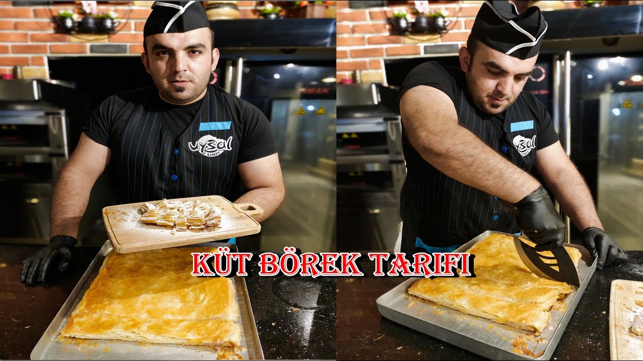 KÜRT BÖREĞİ NASIL YAPILIR,USTASINDAN EVDE 🌾 (Küt Böreği) PUDRA ŞEKERLİ SADE BÖREK TARİFİ