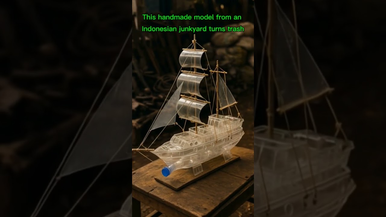 Sailing from Scrap! Plastic Bottle Ship DIY Art