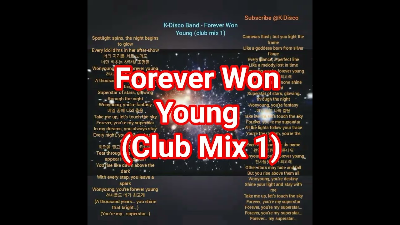 K-Disco Band - Forever Won Young (Club Mix 1) | club mix 2025 | @K-Disco