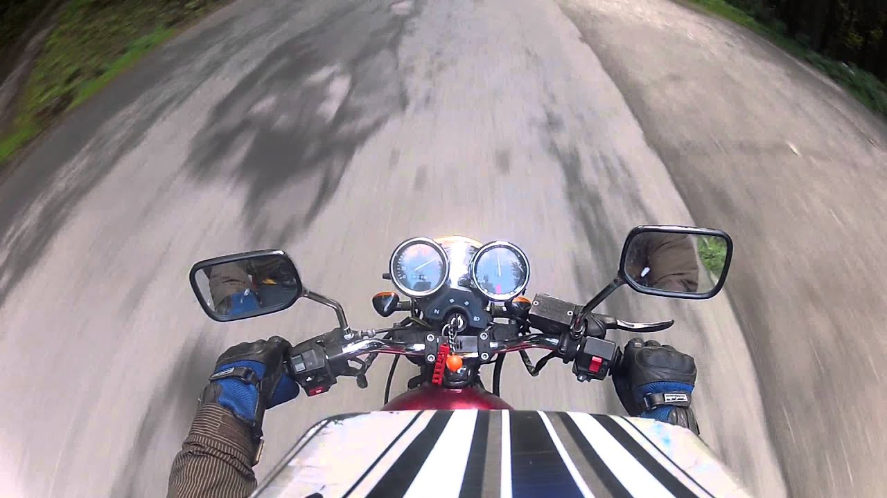 Yuki 125 Sport z Benecka dolů!