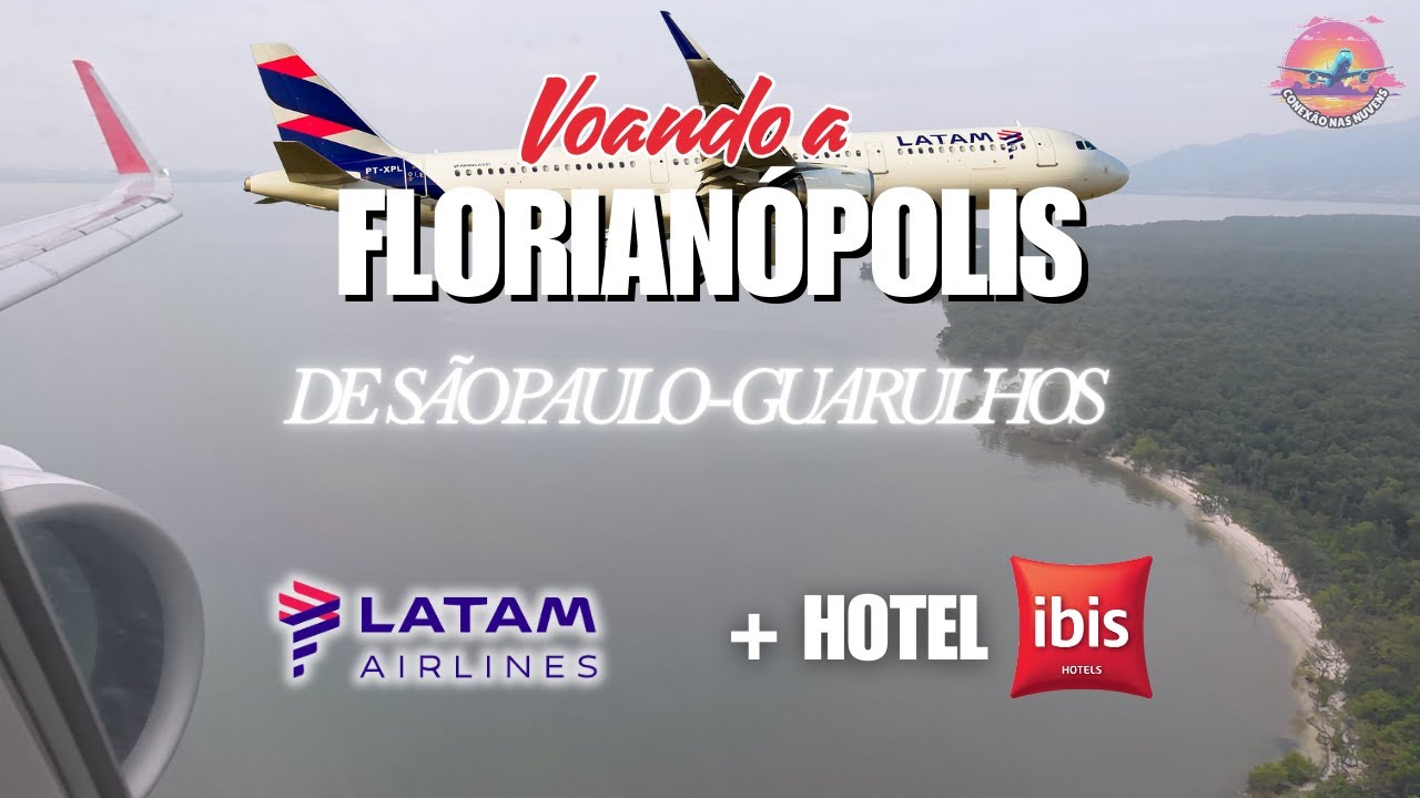 VOO DE SÃO PAULO A FLORIANÓPOLIS E HOSPEDAGEM EM HOTEL NA CAPITAL CATARINENSE