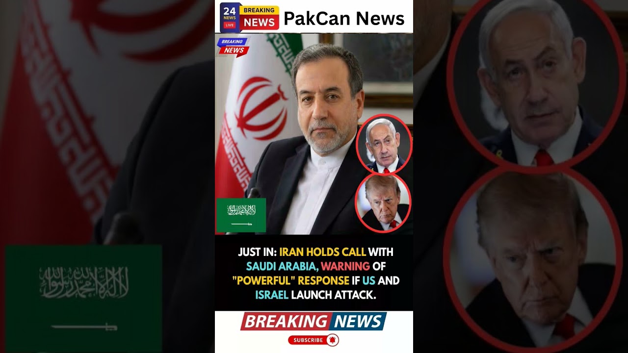Iran Warns Saudi Arabia as Fears of New U.S.&ndash;Israel Attack Rise | PakCan News