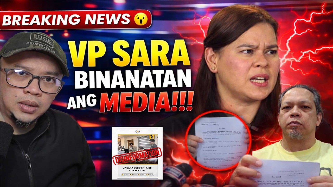 VP SARA binanatan ang MEDIA!!!