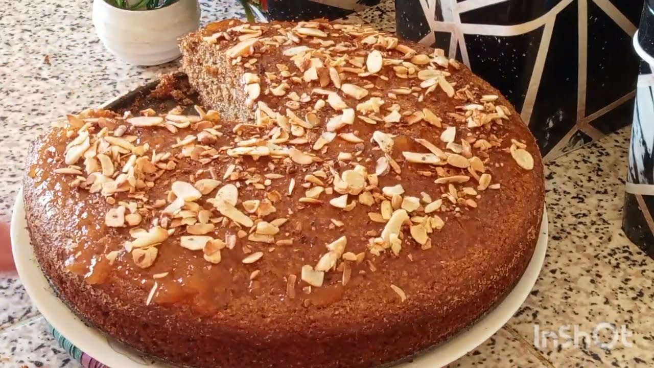 #كيك#النخالة والجزر كيكة 🍰 صحية معلكة ومقادير جد بسيطة