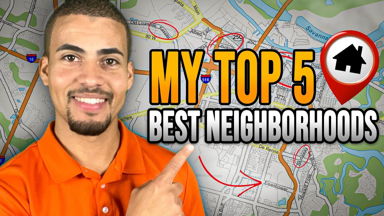 My TOP 5 Best Neighborhoods Near Savannah GA | Top Choices for Homebuyers
