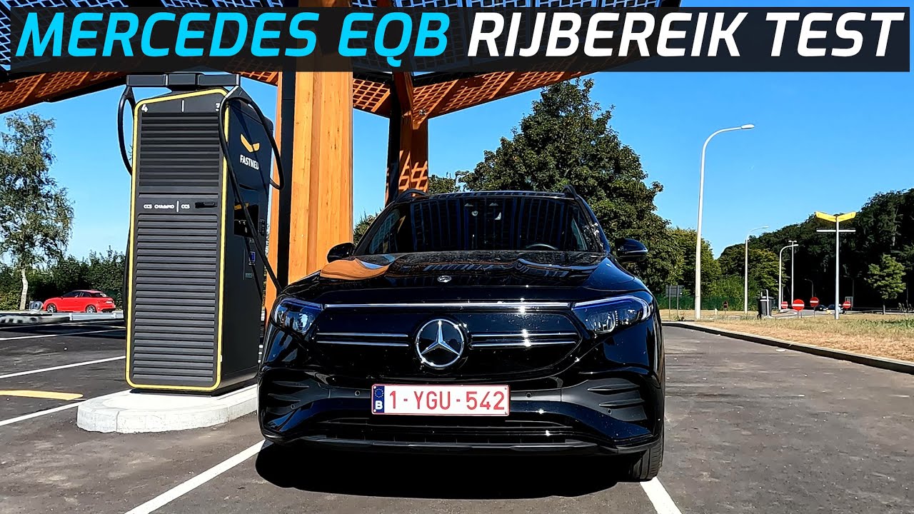 MERCEDES EQB 300 4MATIC RIJBEREIK TEST (autosnelweg en stad)