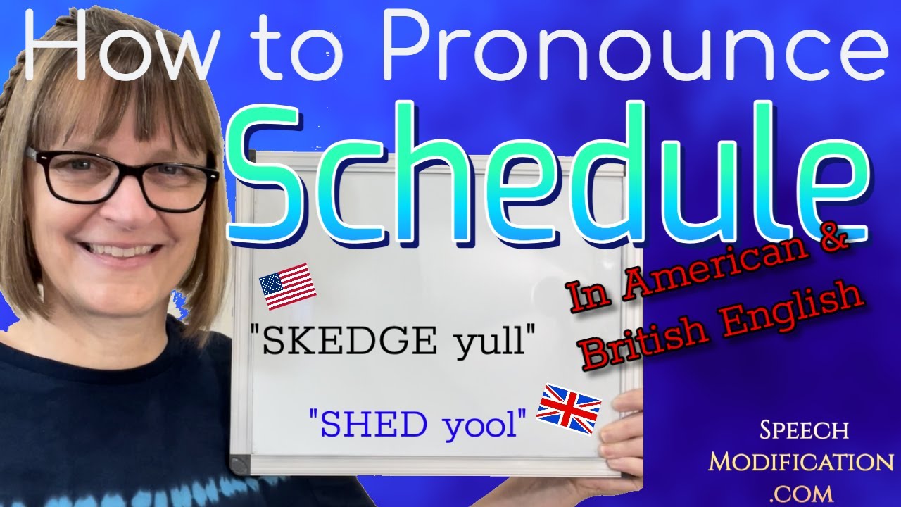 How to Pronounce Schedule (American vs. British)
