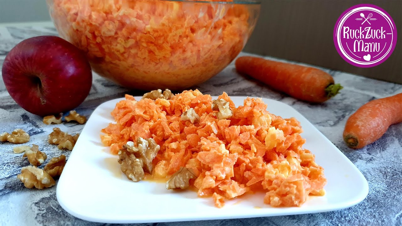 RuckZuck - Karottensalat 5 Sek / Stufe 5  Thermomix® TM5/TM6