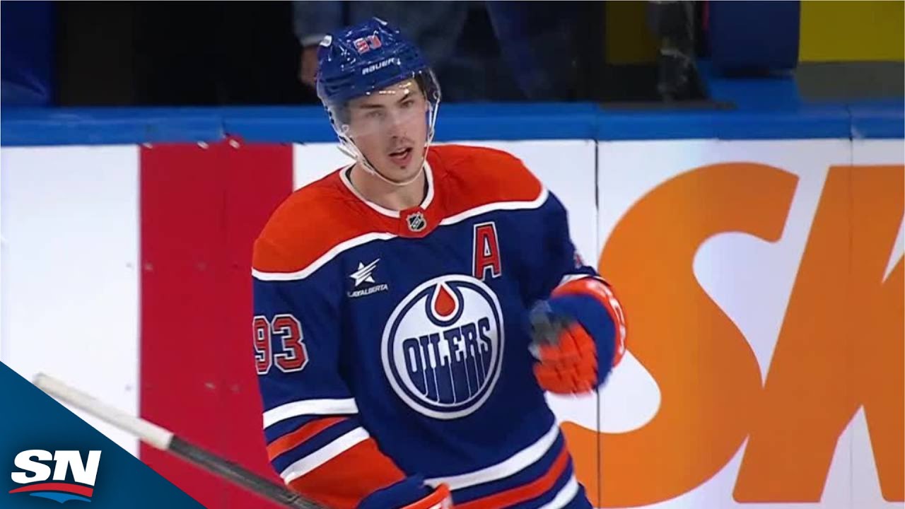 Oilers' Ryan Nugent-Hopkins Completes Fourth Career Hat Trick Vs. Kraken