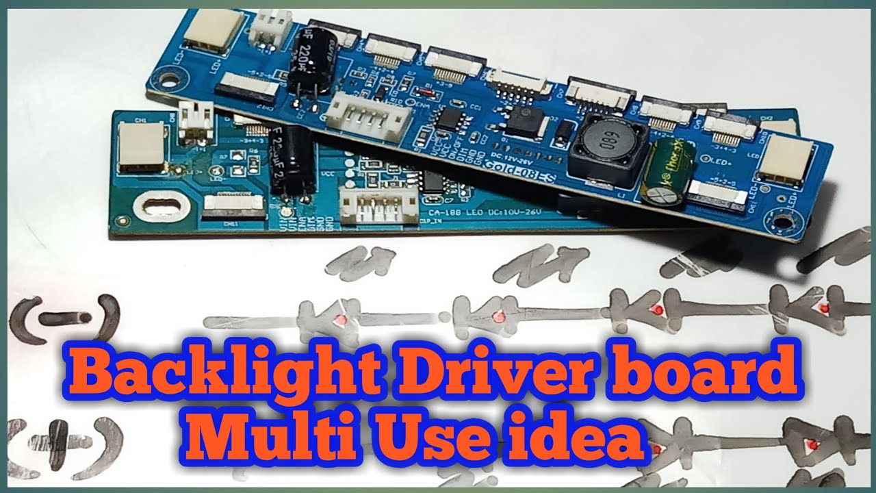 Multi Use Backlight Driver board CA188 & New Gold