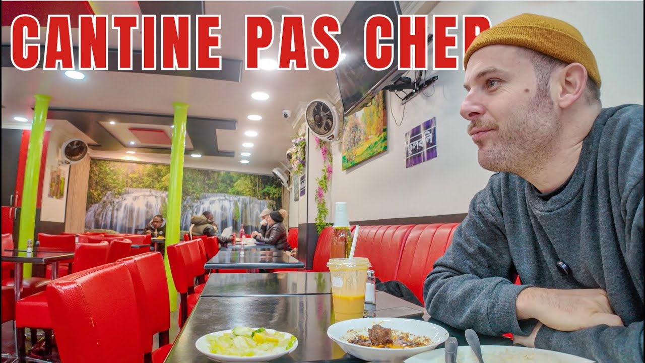 UNE CANTINE PAS CHER aux Saveurs du Bangladesh🇧🇩 ..PARIS FOOD TOUR