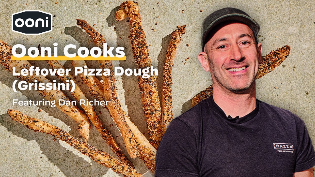 Dan Richer's Leftover Pizza Dough | Grissini | Ooni Pizza Ovens
