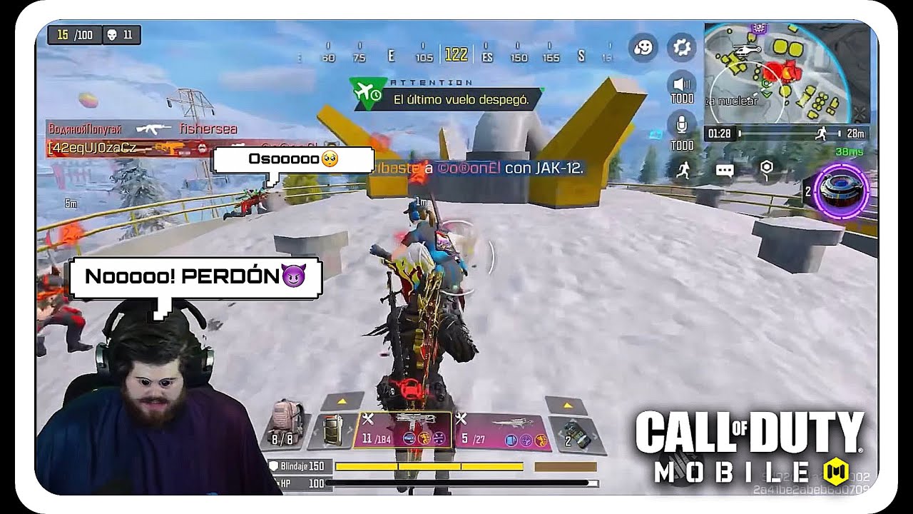 EL OSO ES UN TRAIDOR🤬VEN a VER LO QUE LE HIZO a ESTA SQUAD🤣| CALL OF DUTY MOBILE |