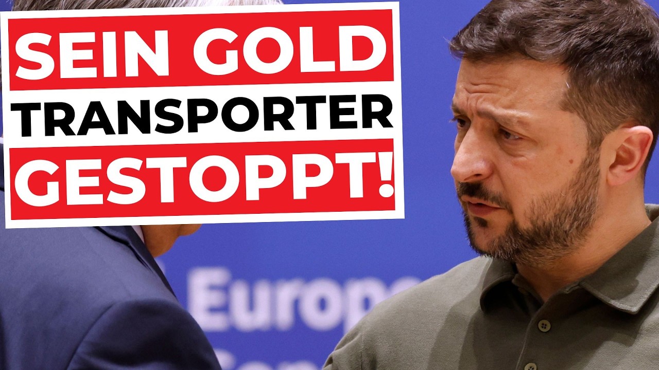 Geldwäsche-Skandal aufgeflogen: Eure Steuern wandern in Kiews Goldkonvois!
