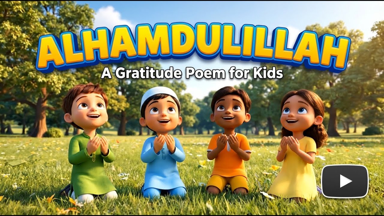 Alhamdulillah – Thank You Allah | Islamic Poem for Kids