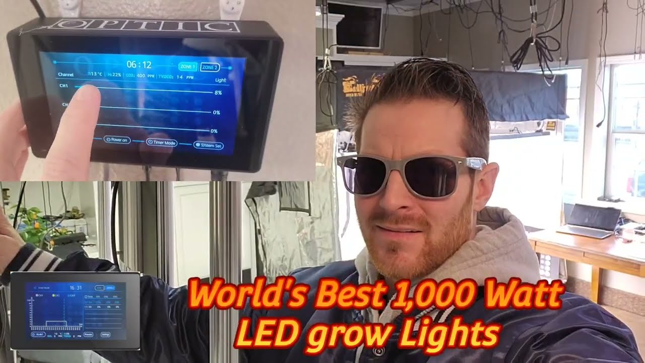 Best 1,000 Watt LED Grow Lights with a Controller