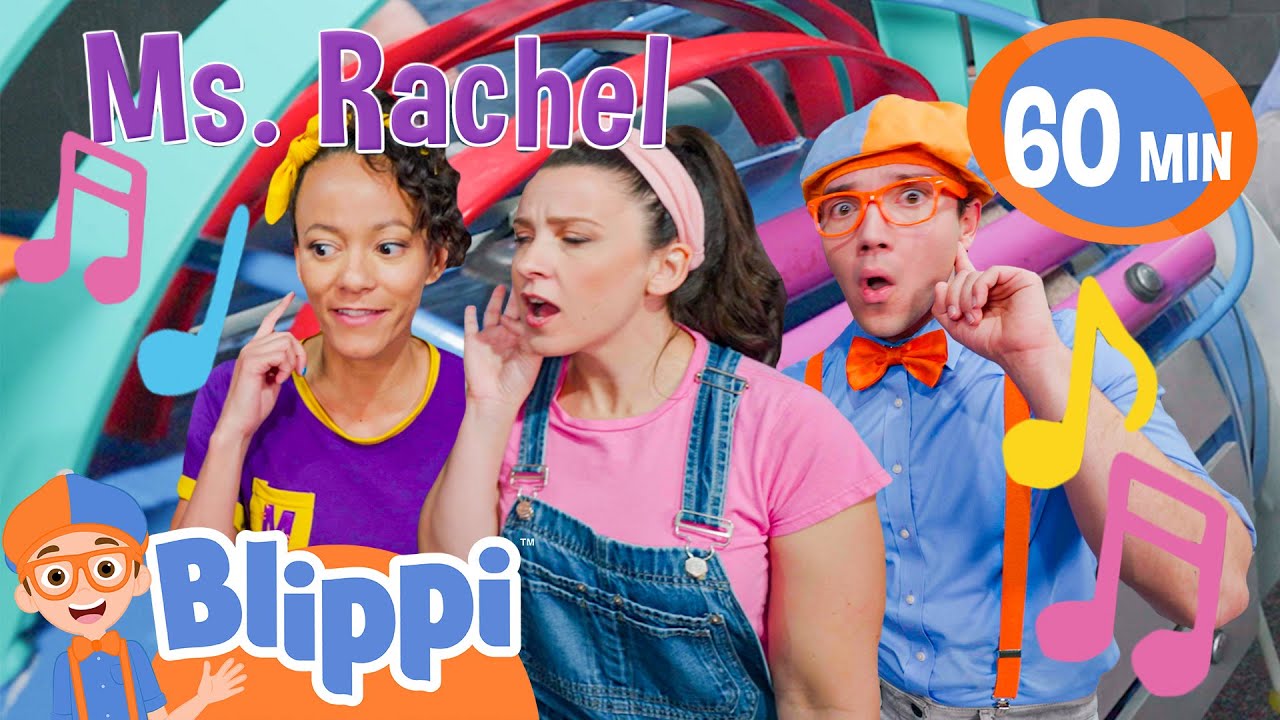Blippi, Ms Rachel, and Meekah's MUSICAL DAY | Moonbug Kids - Fun Stories and Colors