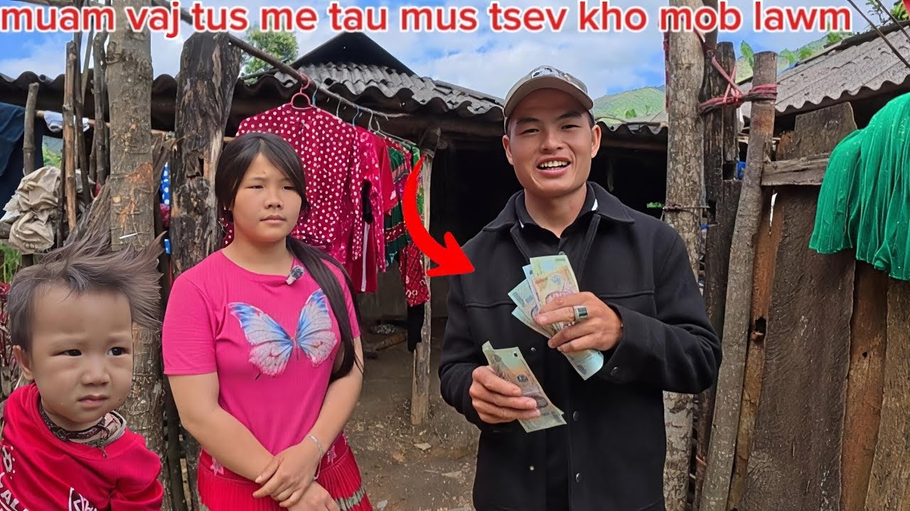 Muam vaj tus me ab tub yuav tau mus kho mob lawm tiag ..?#hmtv 